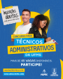 Com 47 vagas disponíveis, estão abertas as inscrições para o Concurso para Técnicos-Administrativos